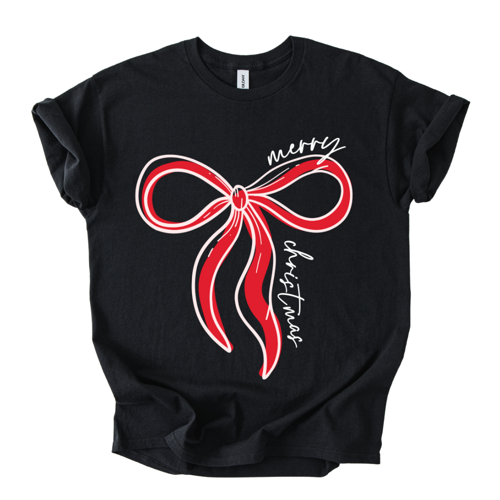 Camiseta Moño Merry Christmas