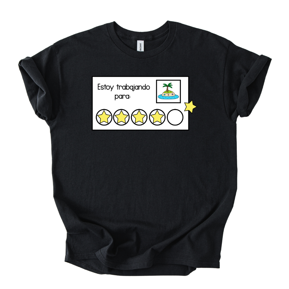 Camiseta Estoy trabajando para... playa