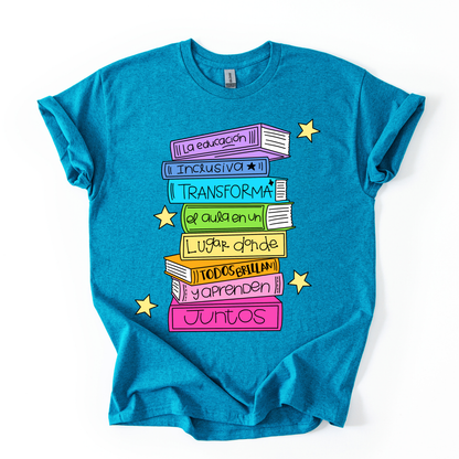 Camiseta Libros Educación Inclusiva