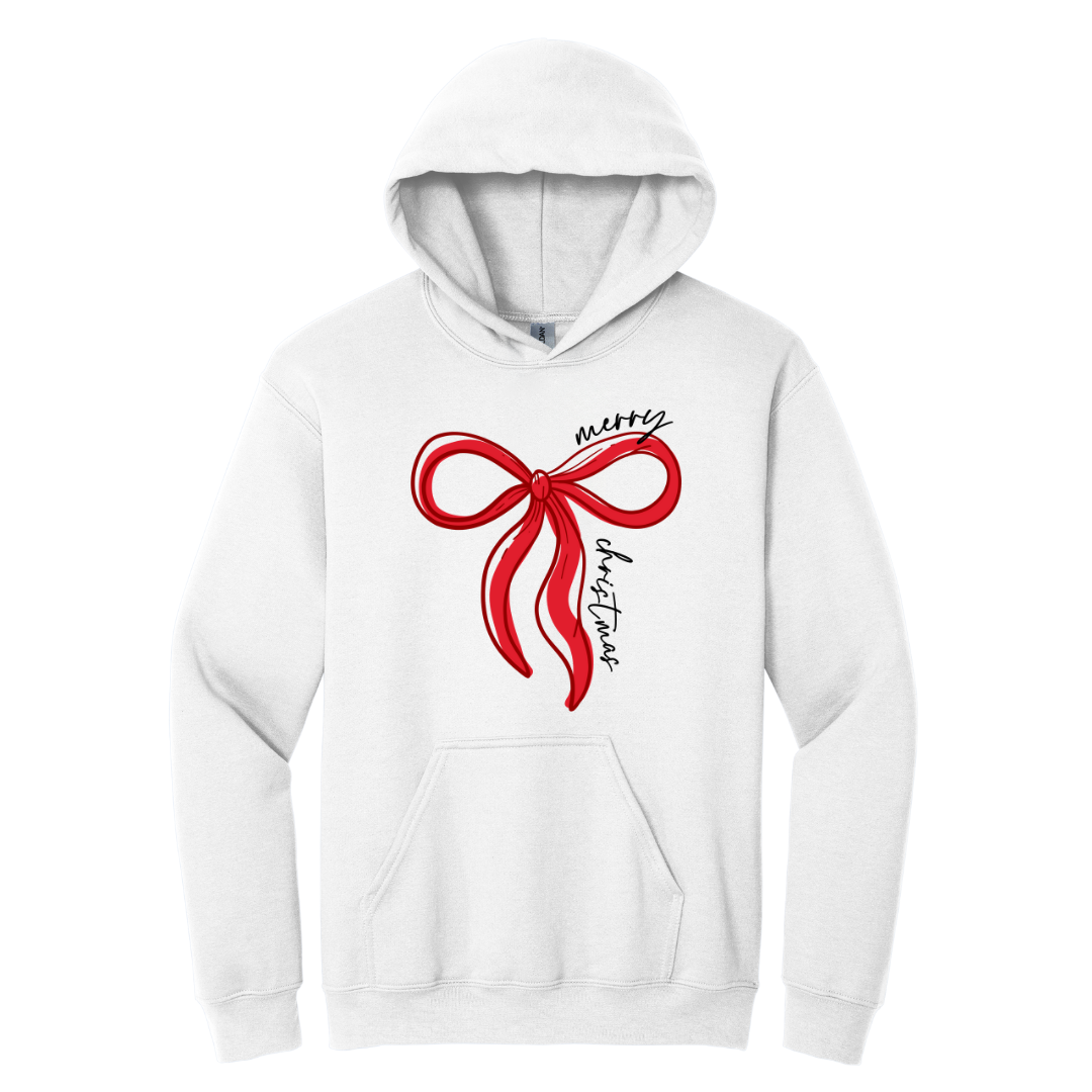 Hoodie Merry Christmas moño