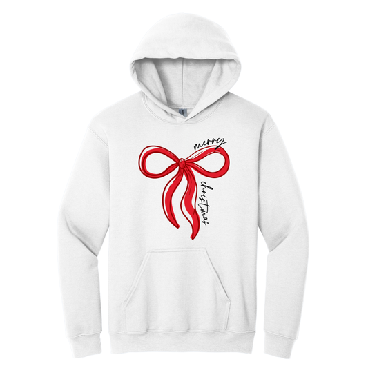 Hoodie Merry Christmas moño