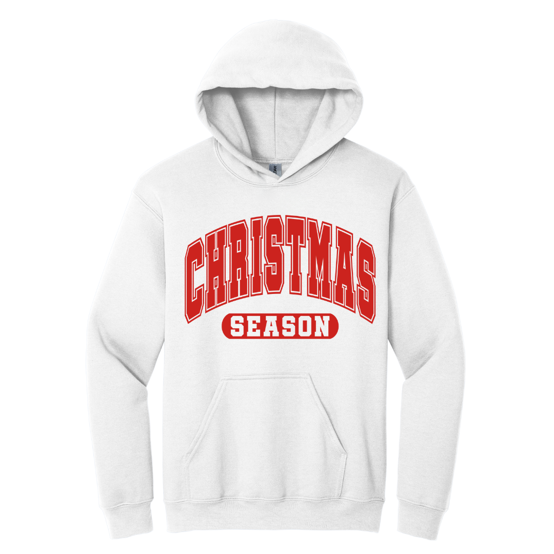 Hoodie Christmas season red