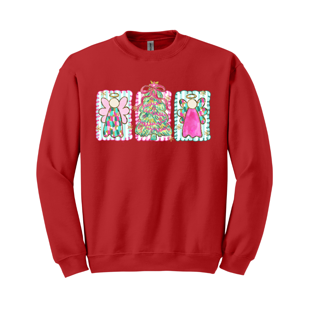 Sudadera Rectángulos Navidad
