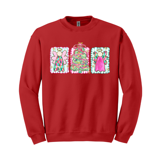 Sudadera Rectángulos Navidad