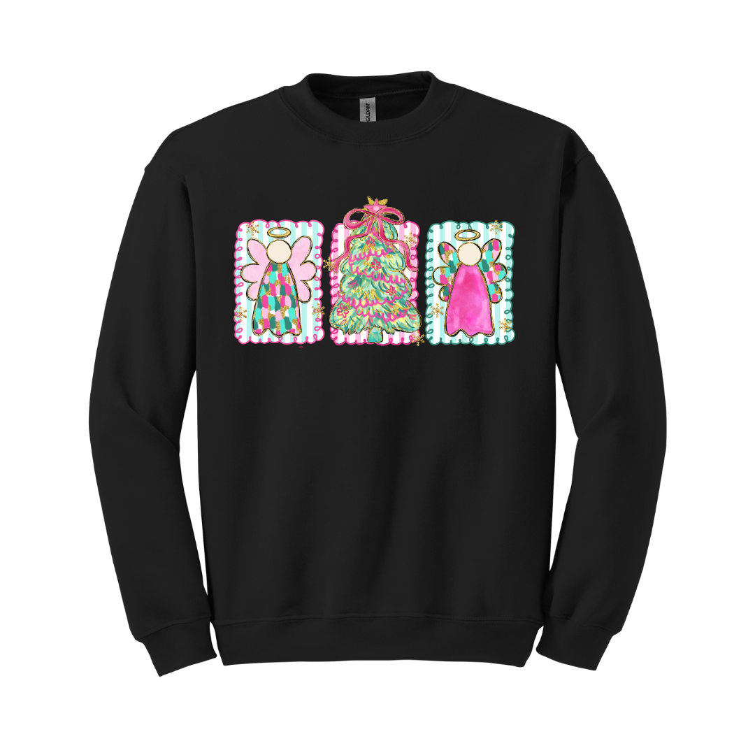 Sudadera Rectángulos Navidad