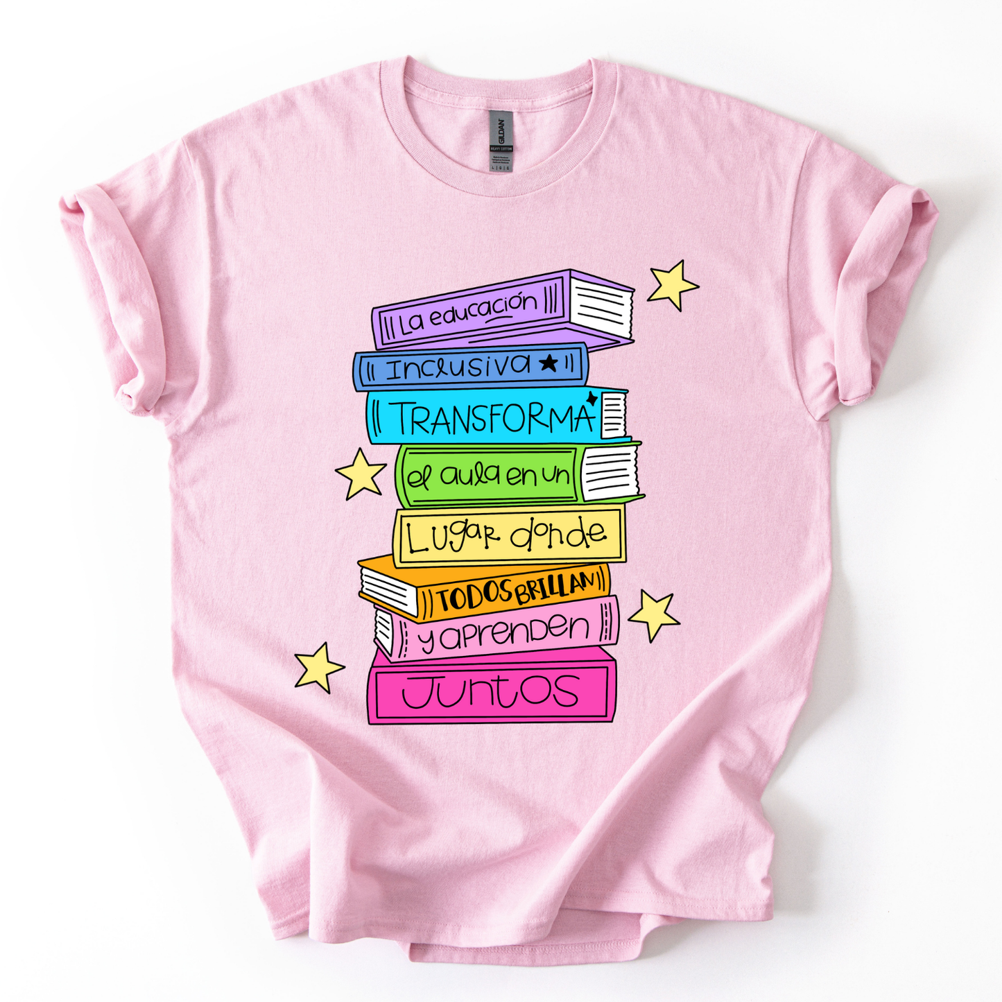 Camiseta Libros Educación Inclusiva