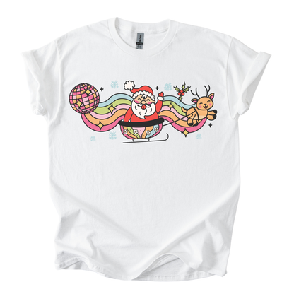 Camiseta Santa Disco