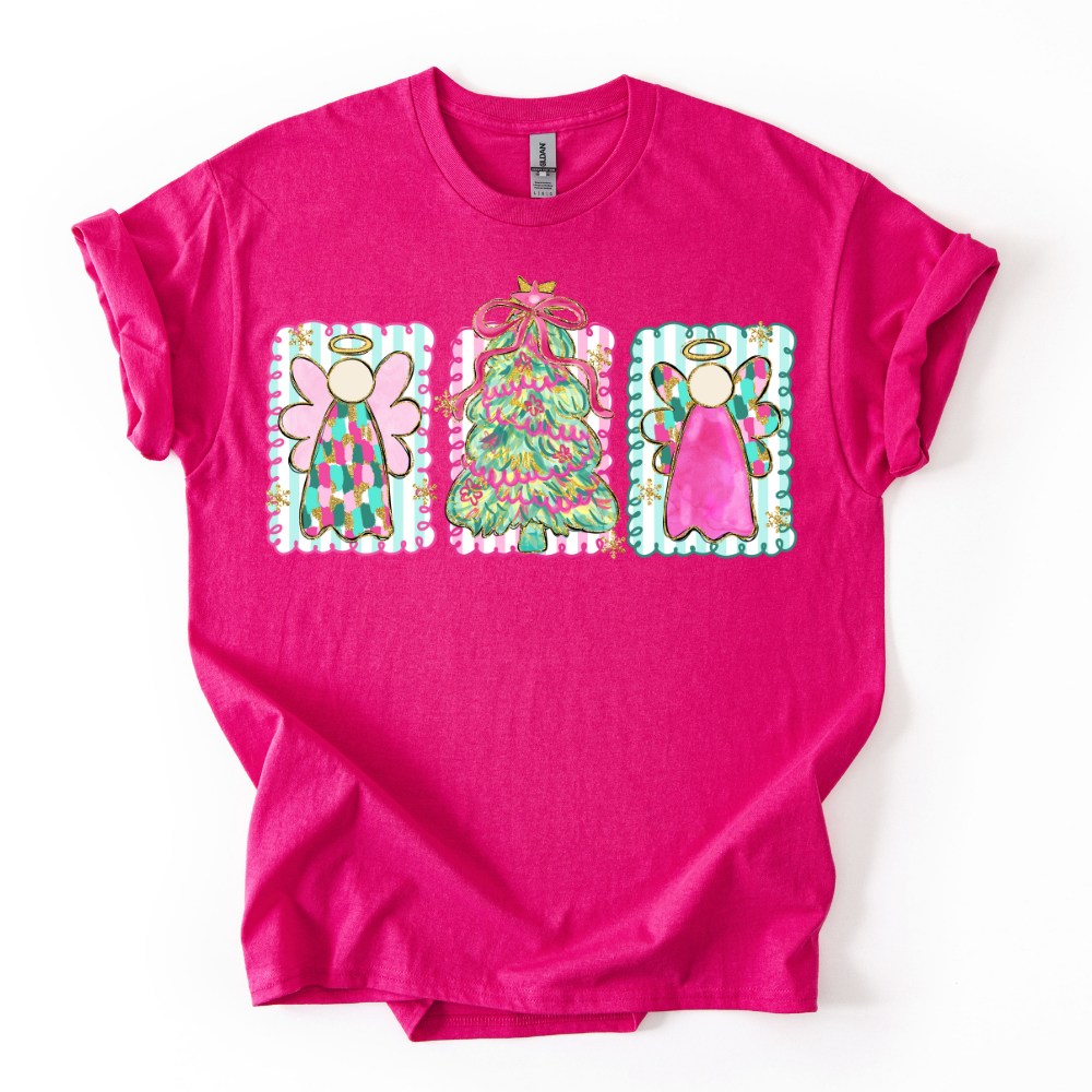 Camiseta Rectangulos Navidad