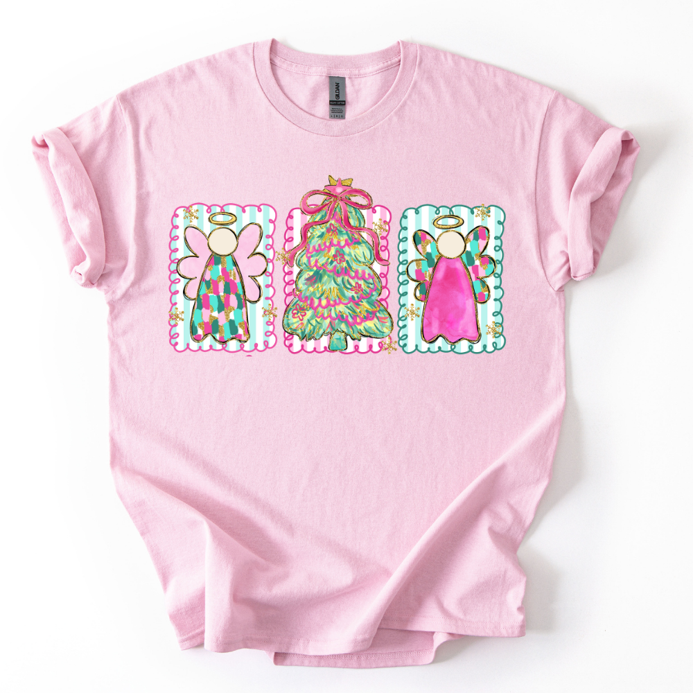 Camiseta Rectangulos Navidad