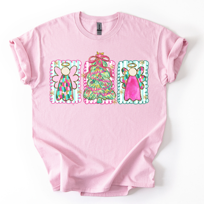 Camiseta Rectangulos Navidad