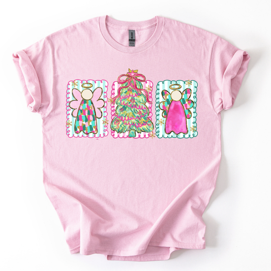 Camiseta Rectangulos Navidad