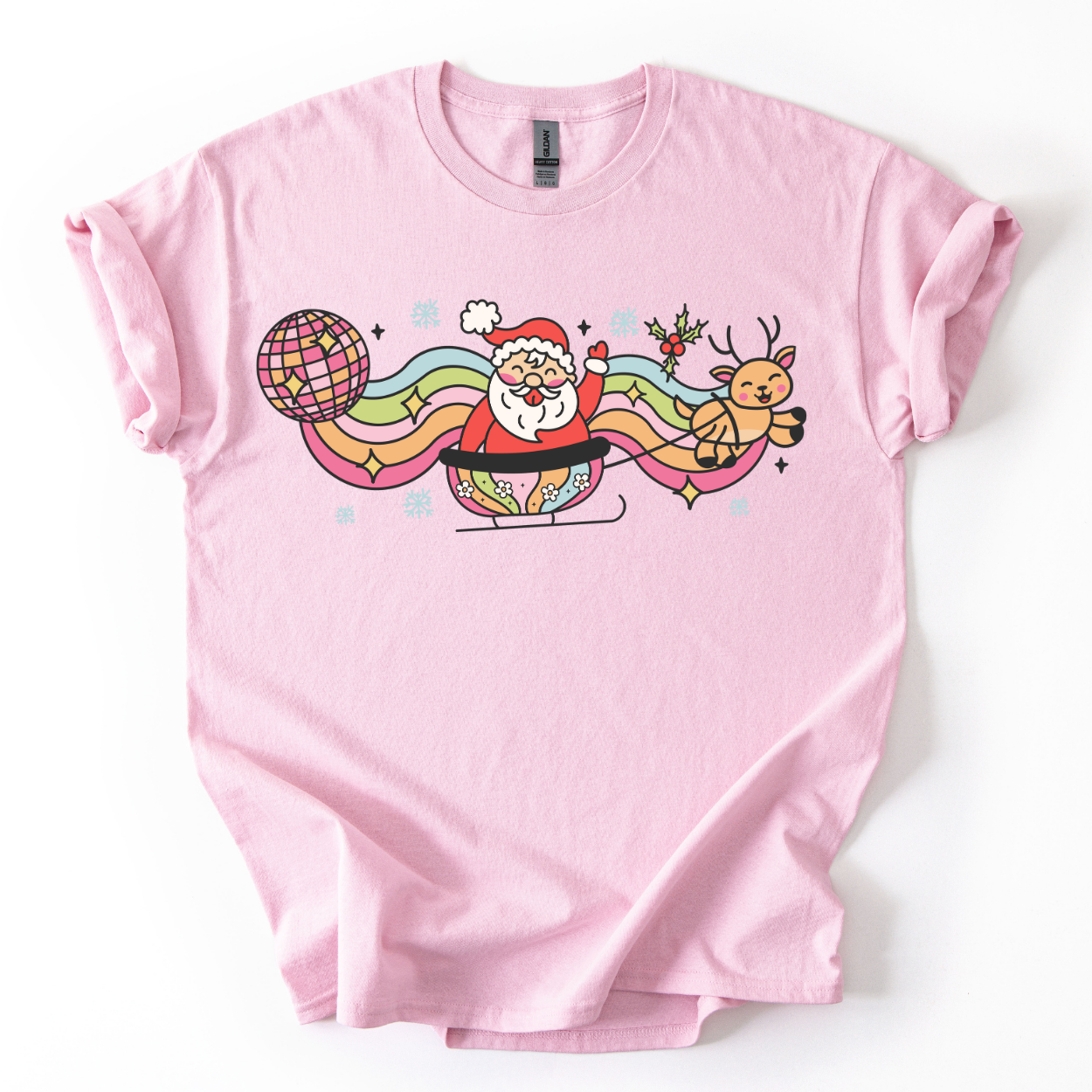 Camiseta Santa Disco