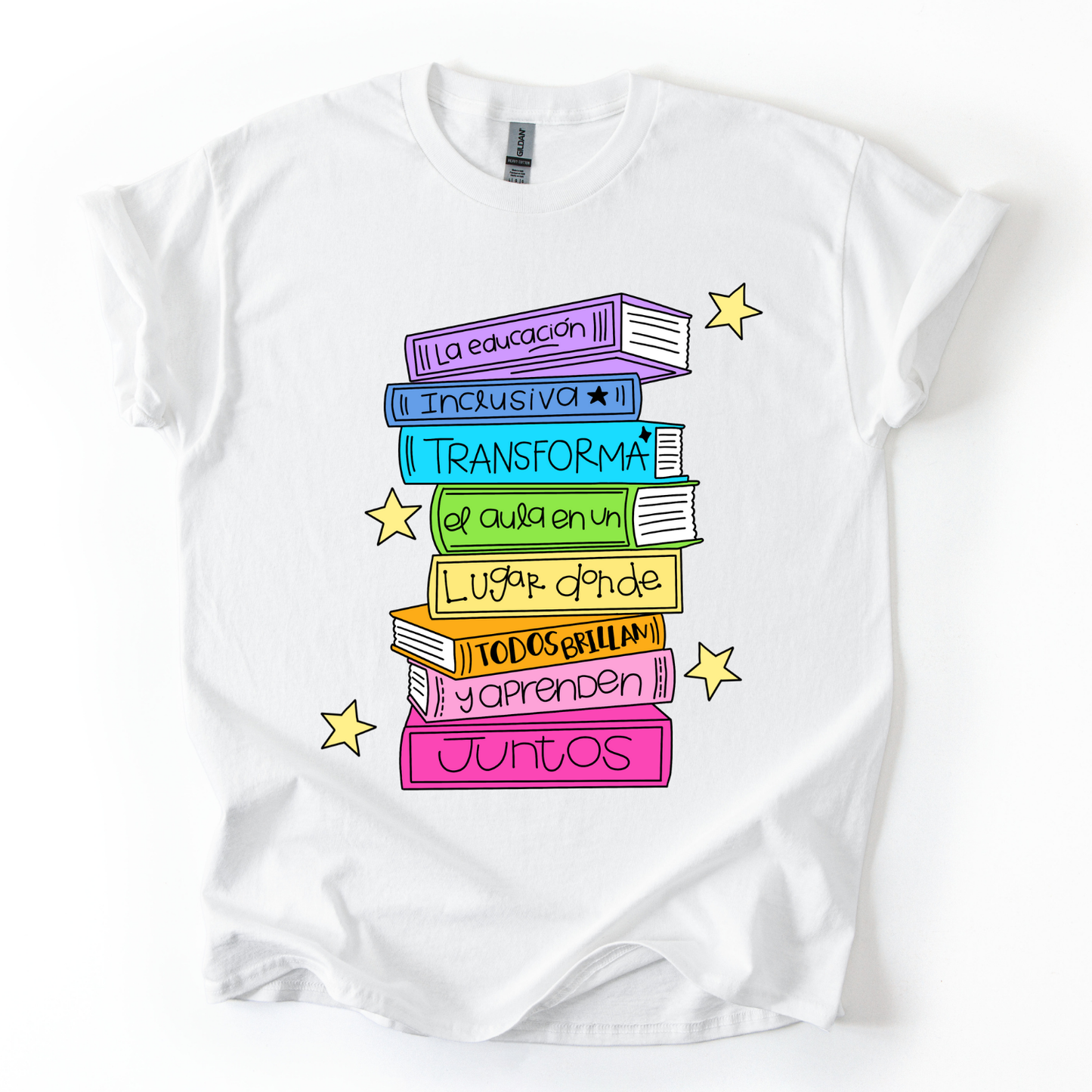 Camiseta Libros Educación Inclusiva