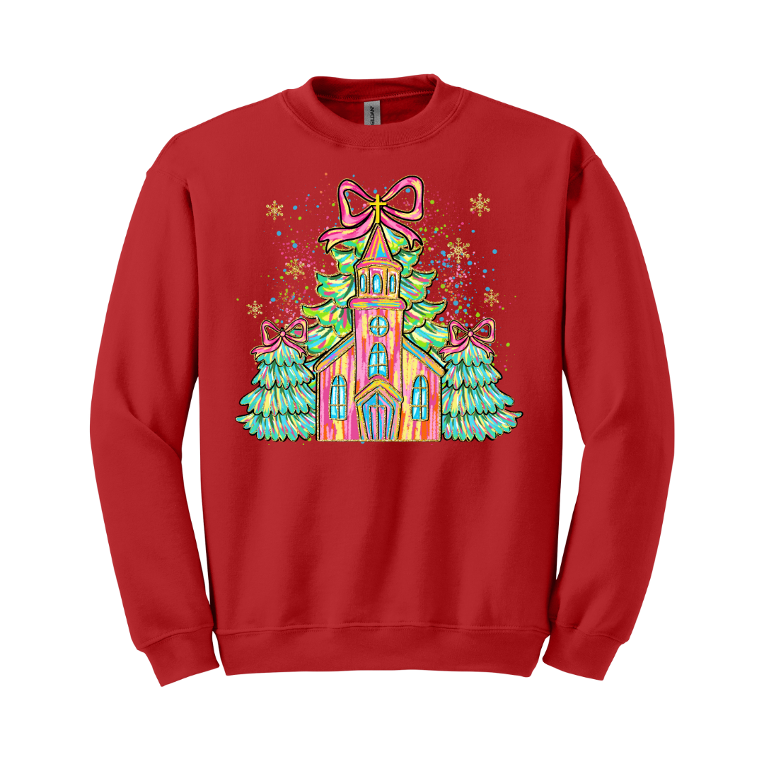 Sudadera Diseño Navideño Glitter