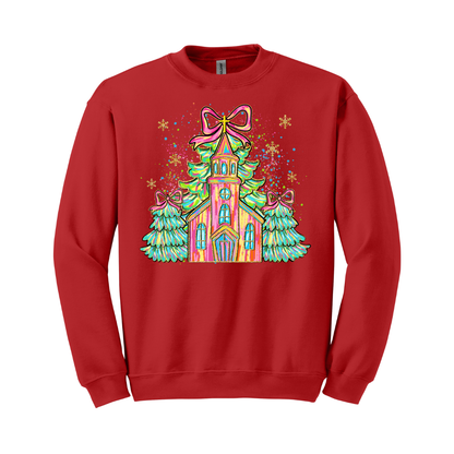 Sudadera Diseño Navideño Glitter
