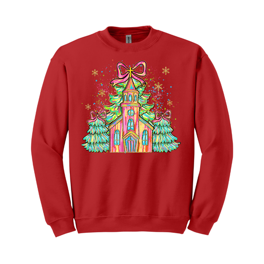 Sudadera Diseño Navideño Glitter