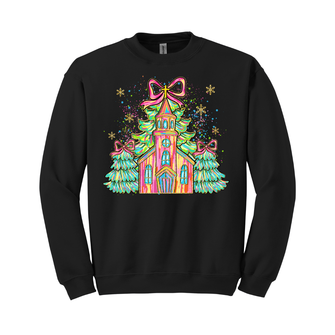 Sudadera Diseño Navideño Glitter