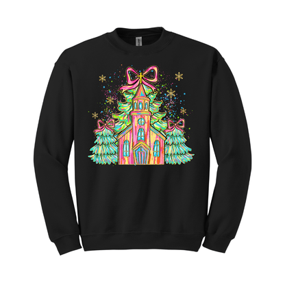 Sudadera Diseño Navideño Glitter