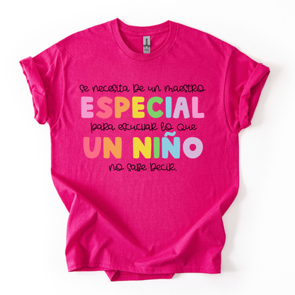 Camiseta Maestro especial