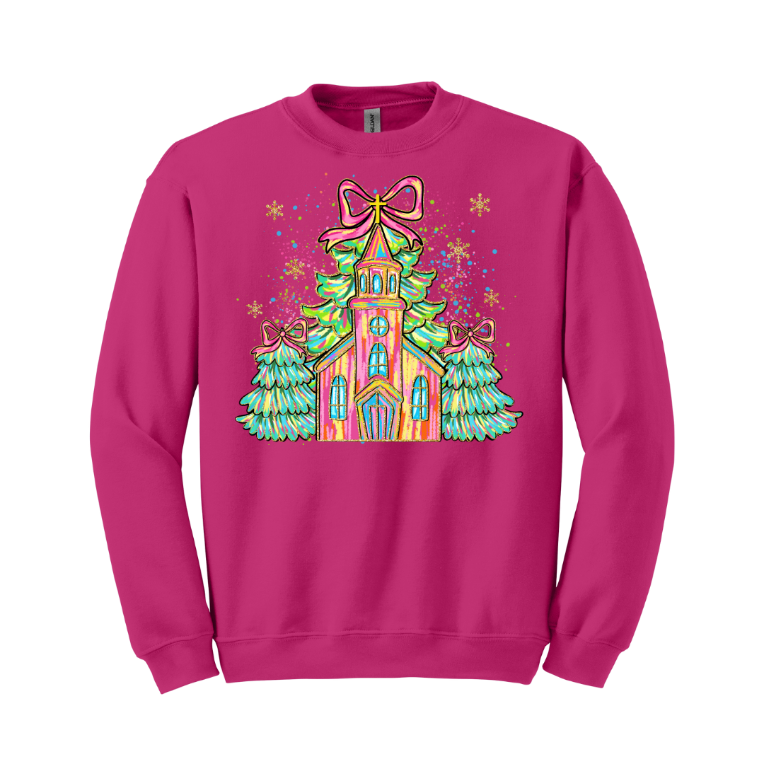 Sudadera Diseño Navideño Glitter