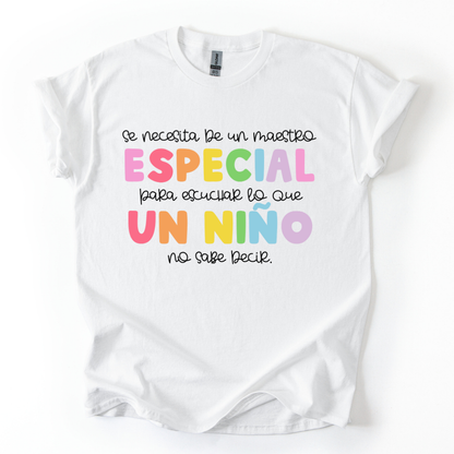 Camiseta Maestro especial