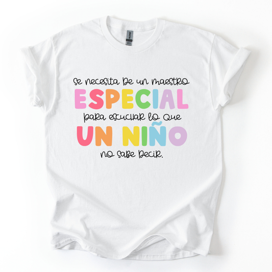 Camiseta Maestro especial