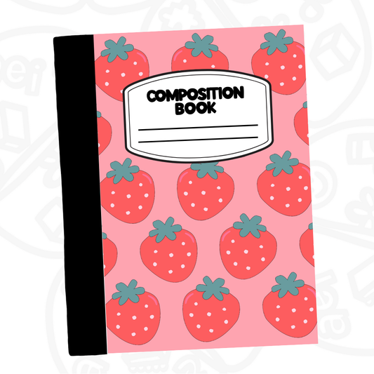 Cuaderno Composition Fresas