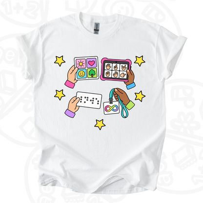 Camiseta Manos Artículos Inclusivos