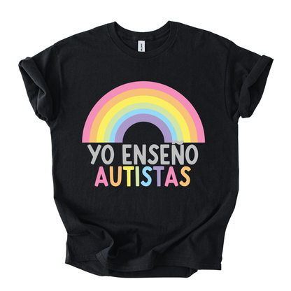Camiseta Yo enseño autistas