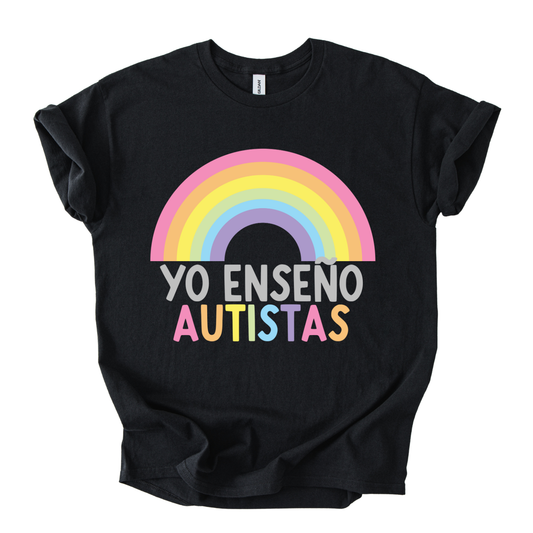 Camiseta Yo enseño autistas