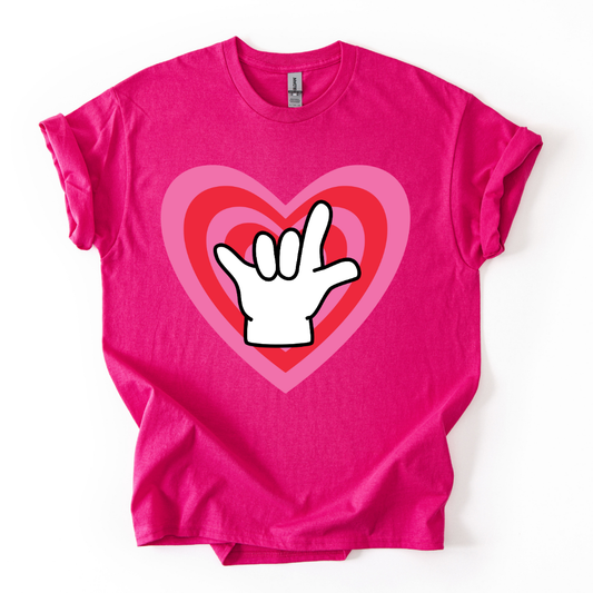 Camiseta Corazón LSM