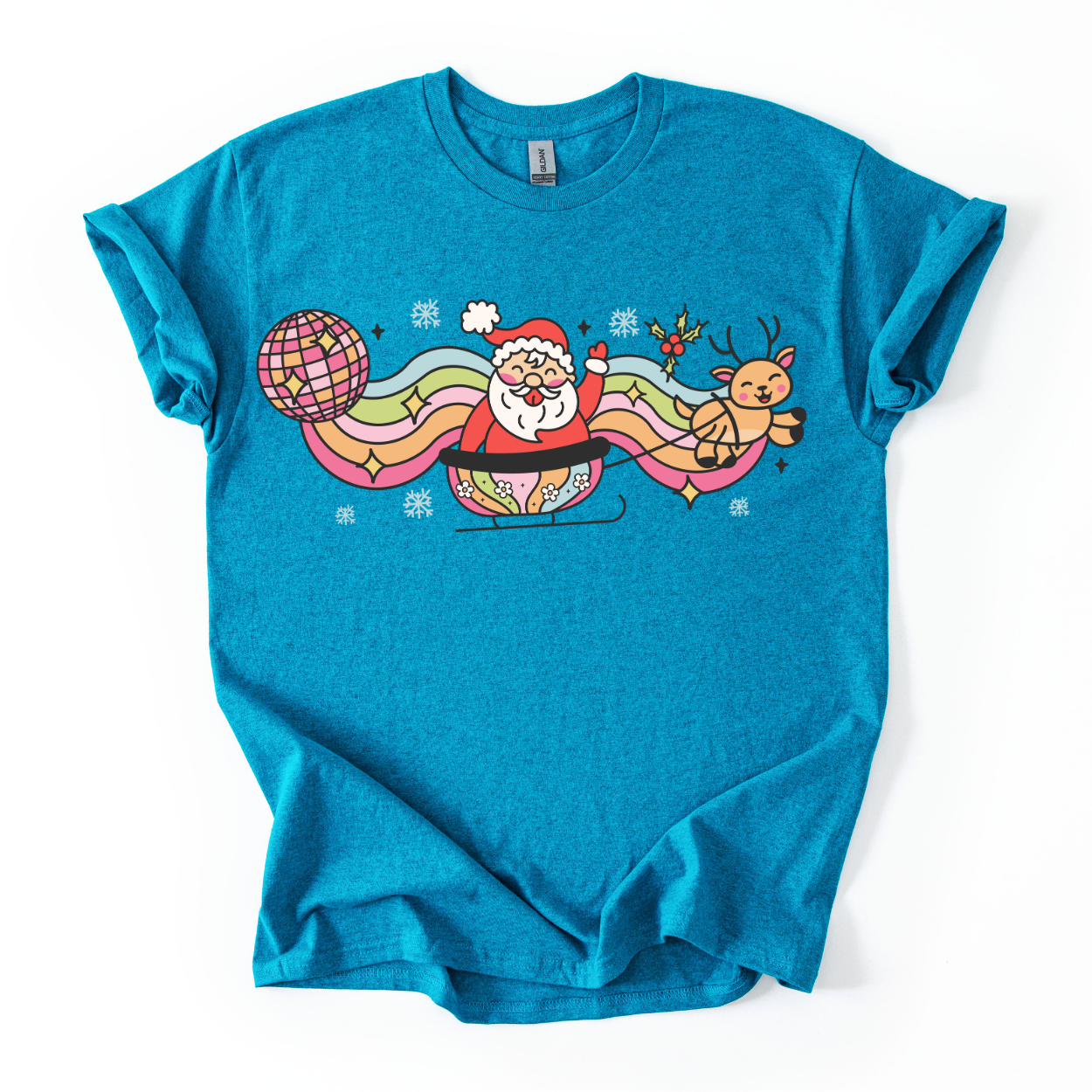 Camiseta Santa Disco