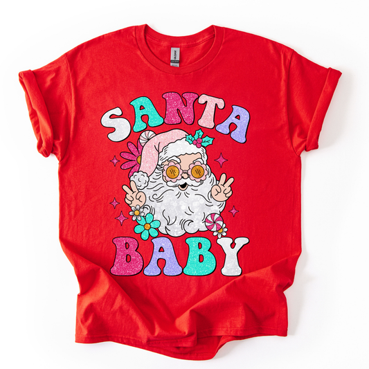 Camiseta Santa Baby