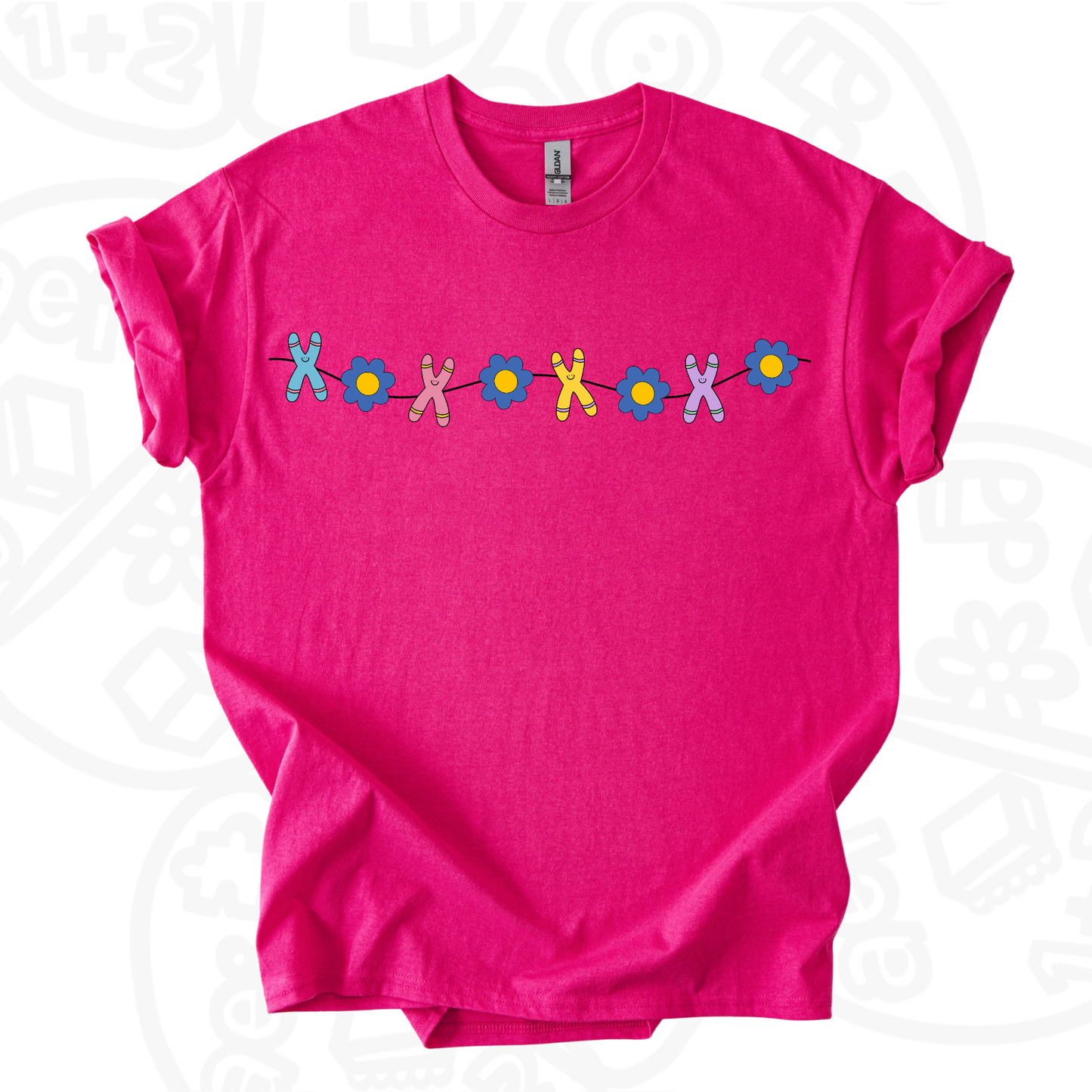 Camiseta Girnalda de cromosomas