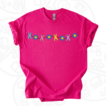 Camiseta Girnalda de cromosomas