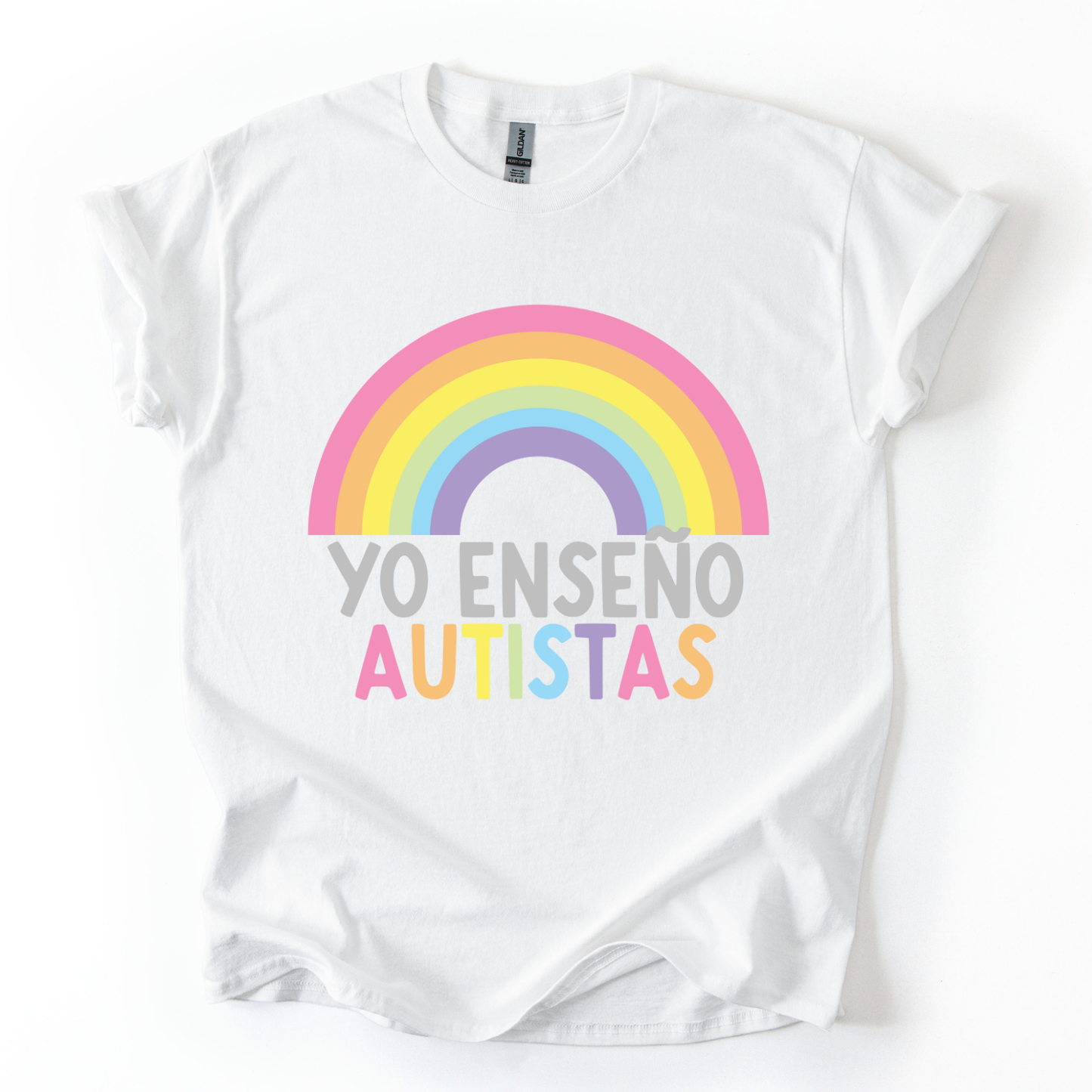 Camiseta Yo enseño autistas