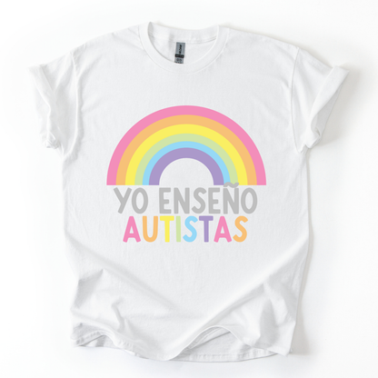 Camiseta Yo enseño autistas