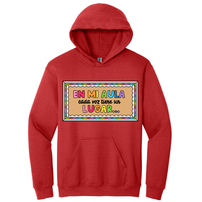 Hoodie En mi aula