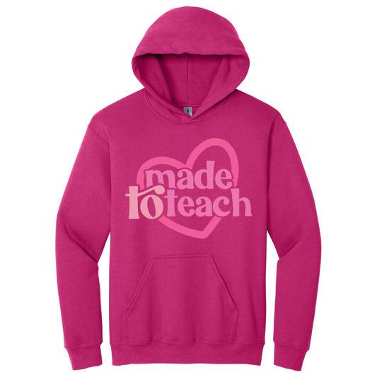 Hoodie Made to teach