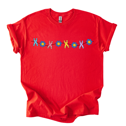 Camiseta Girnalda de cromosomas