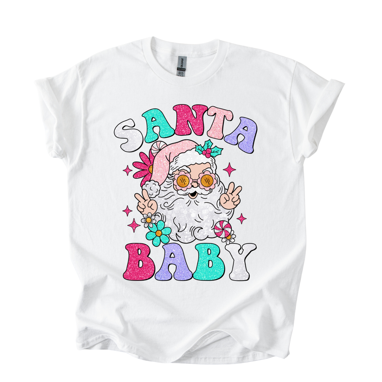 Camiseta Santa Baby