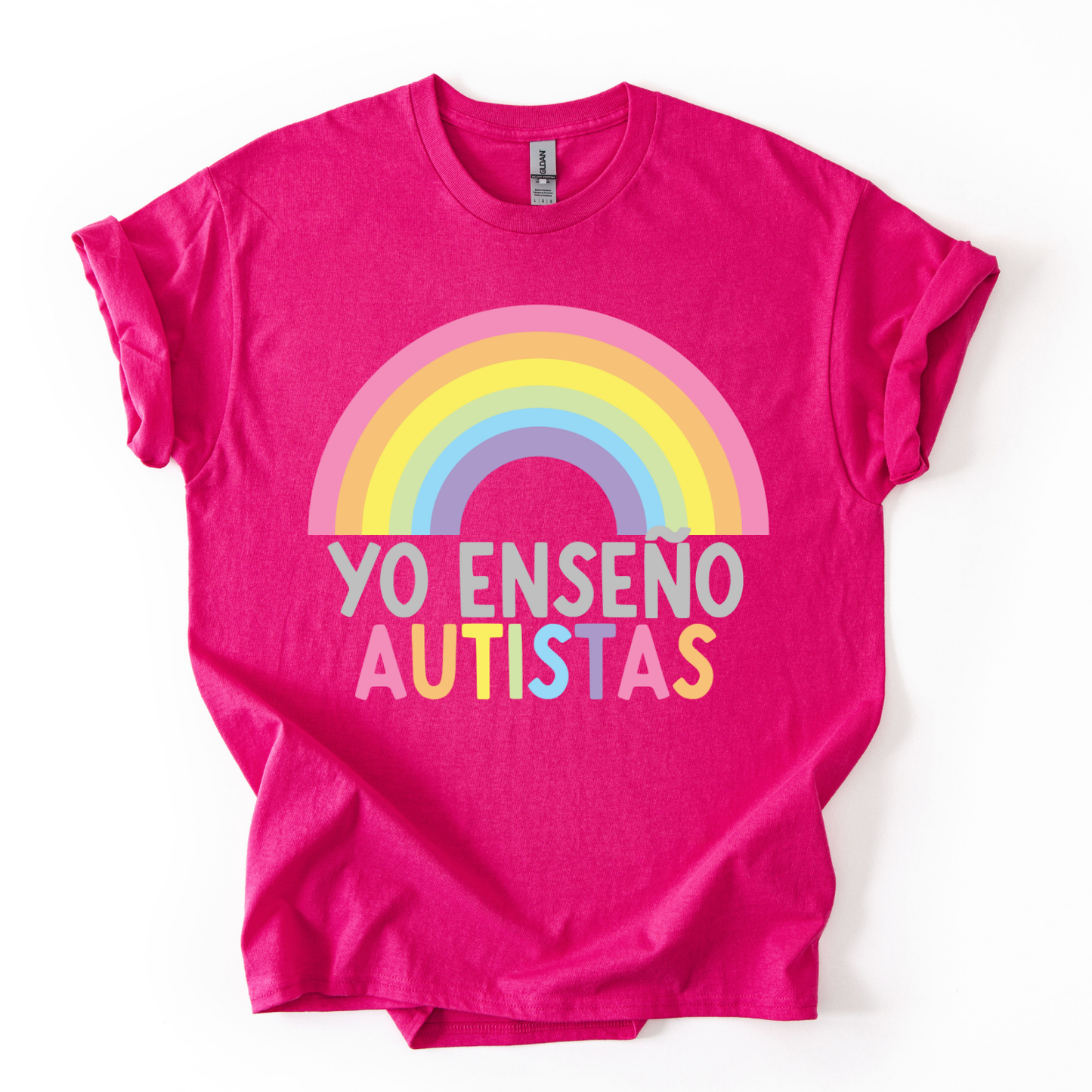 Camiseta Yo enseño autistas