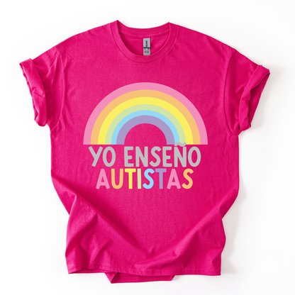 Camiseta Yo enseño autistas