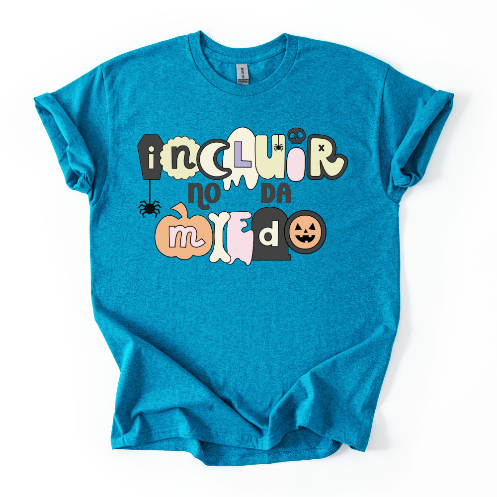 Camiseta Incluir no da miedo