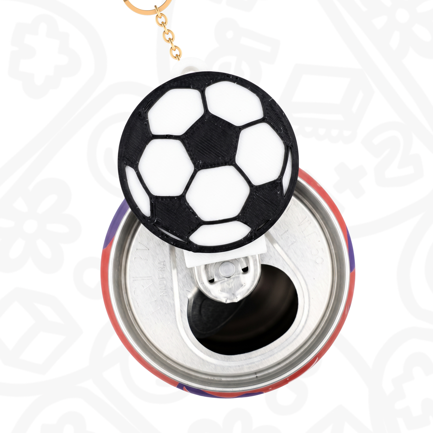 Abrelatas Balón de Futbol Soccer