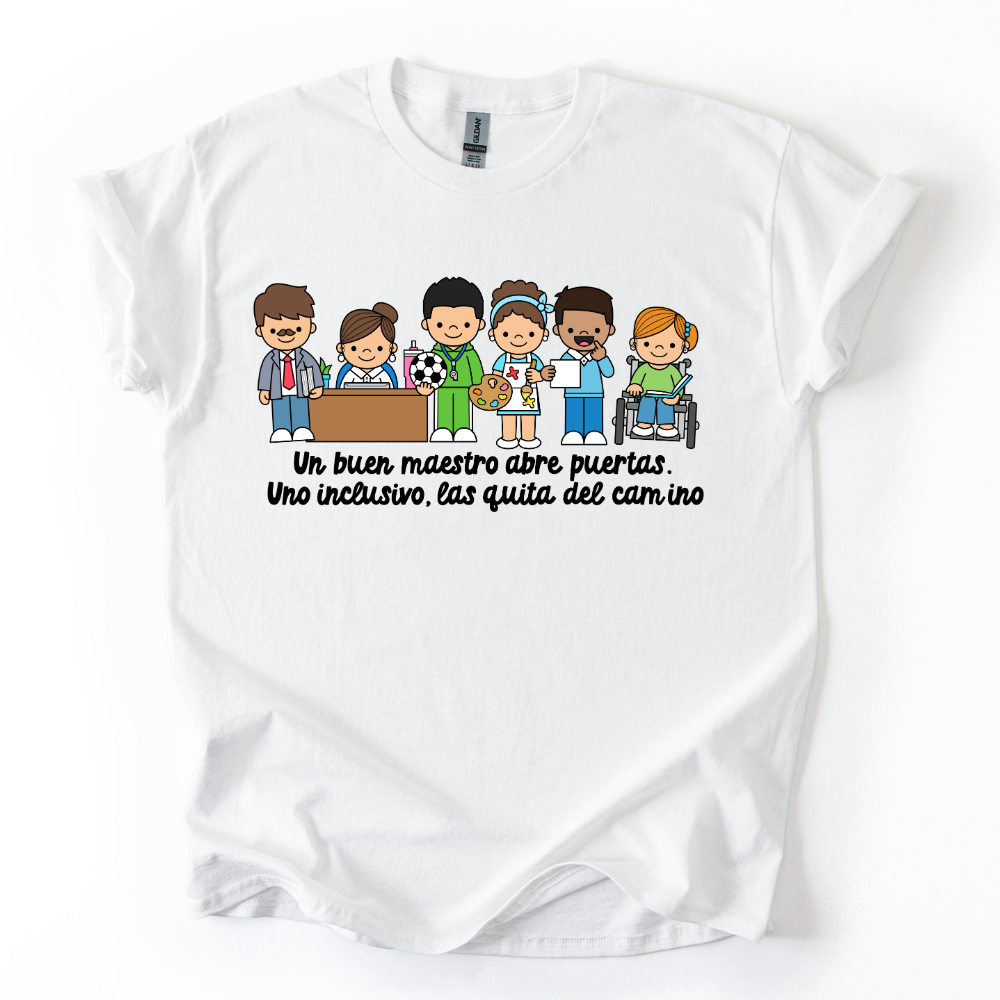 Camiseta Un maestro inclusivo