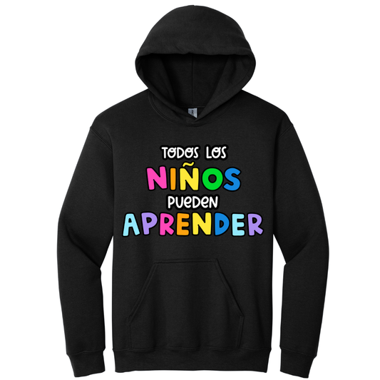 Hoodie Todos los niños pueden aprender