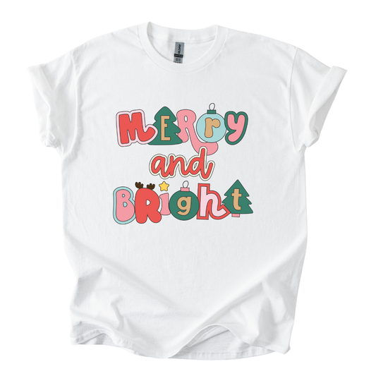Camiseta Merry and Bright