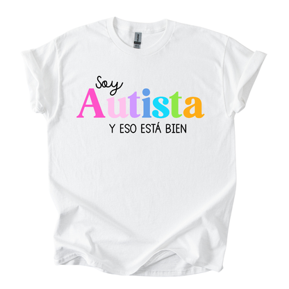 Camiseta Soy Autista