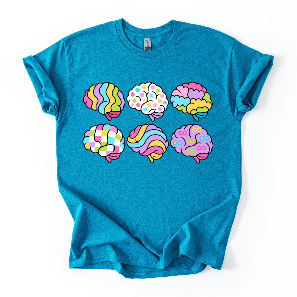 Camiseta Cerebritos colores